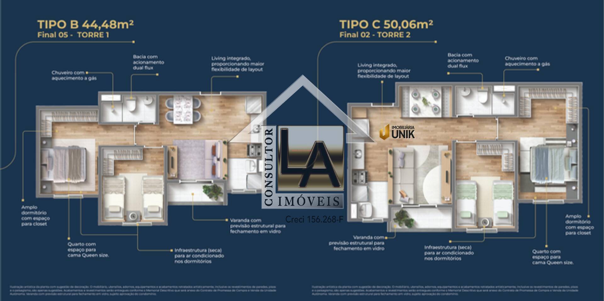 Apartamento, 2 quartos, 50 m² - Foto 17